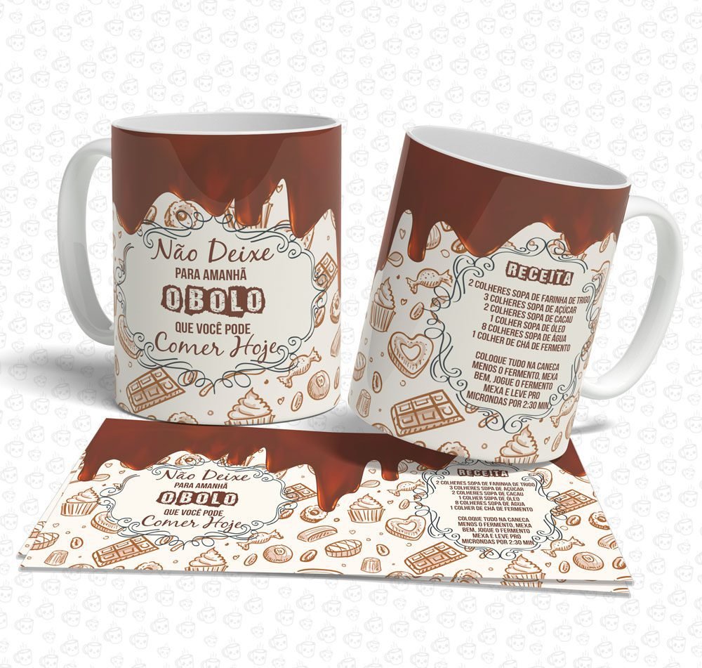 Caneca Bolo de Caneca