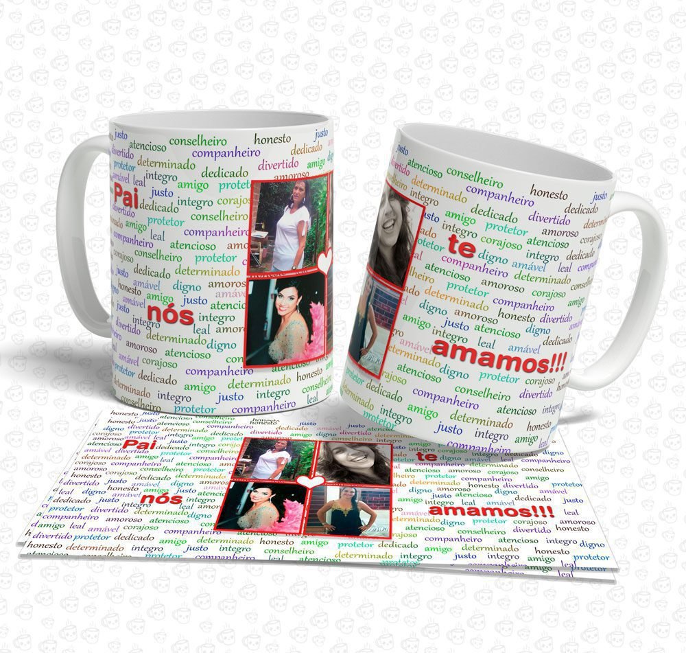 Caneca Pai nós te amamos