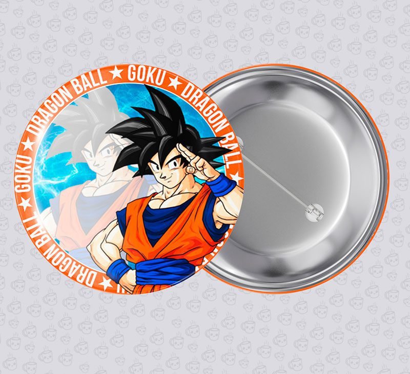 Botton DragonBall Goku
