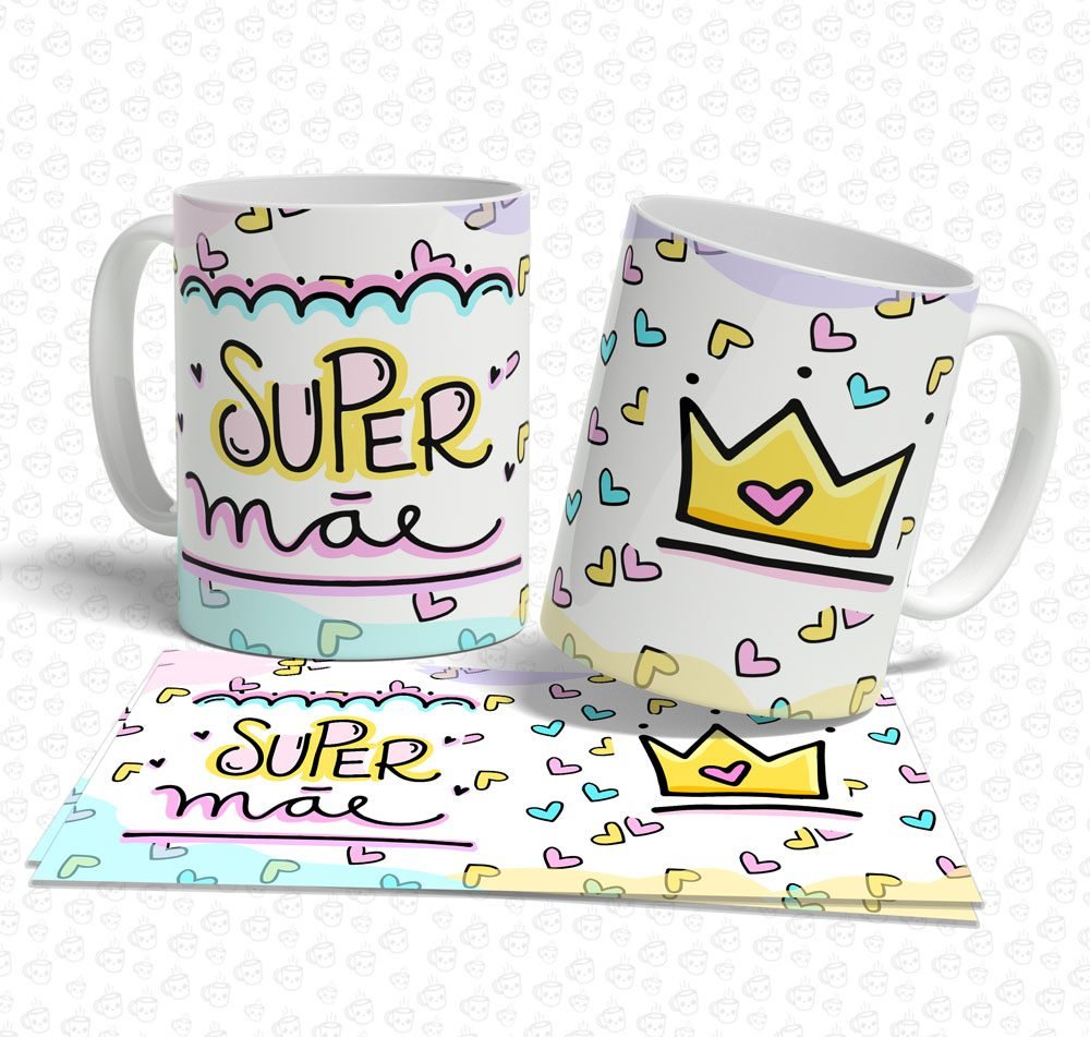 Caneca Super Mãe