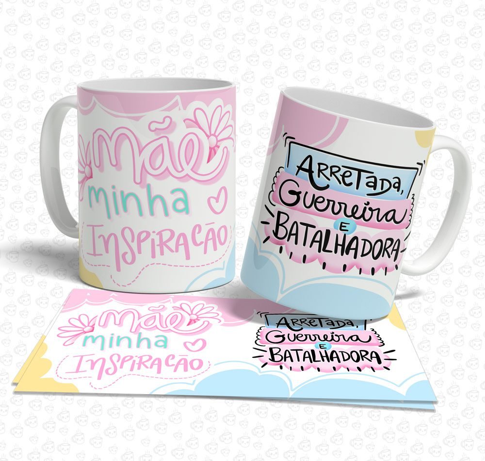 Caneca Mãe Minha Inspiração