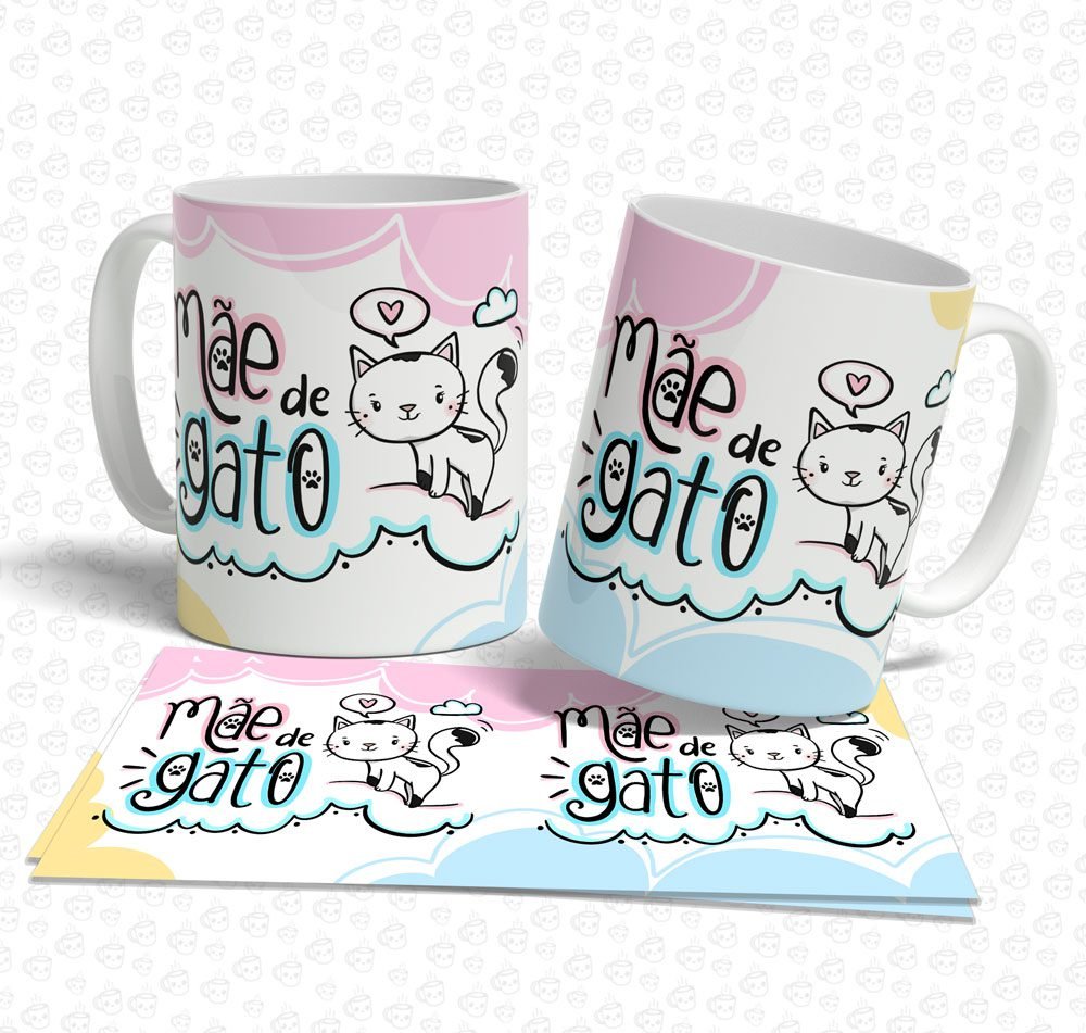 Caneca Mãe de Gato