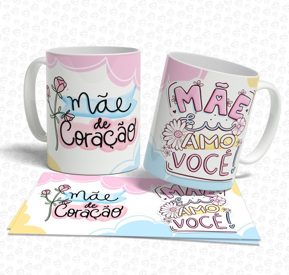 Caneca Mãe de Coração