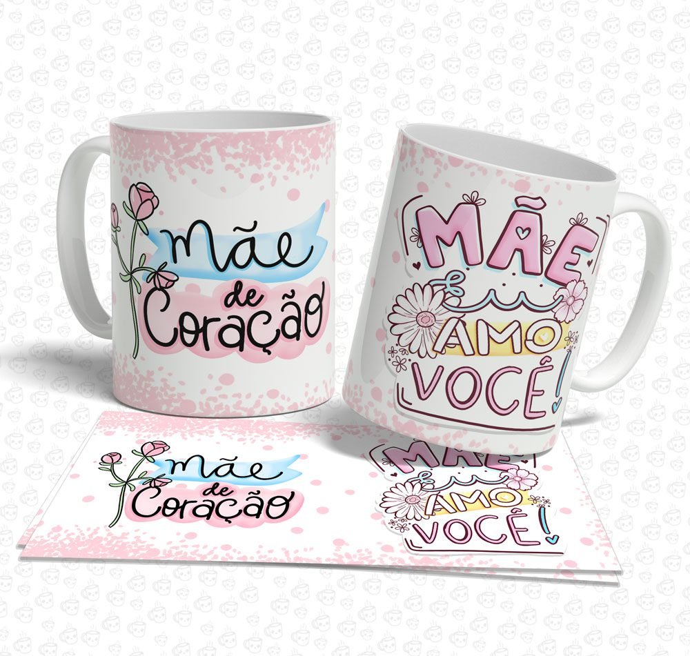Caneca Mãe de Coração