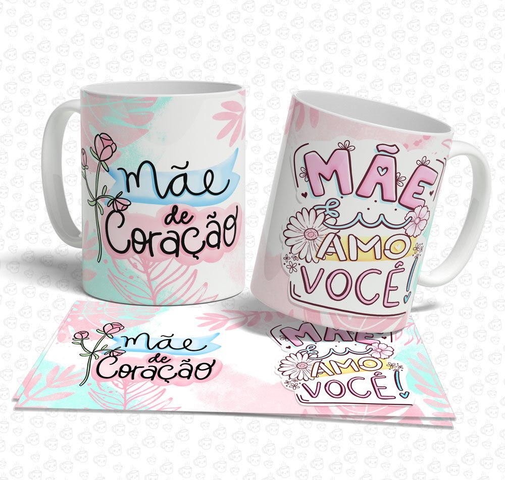 Caneca Mãe de Coração