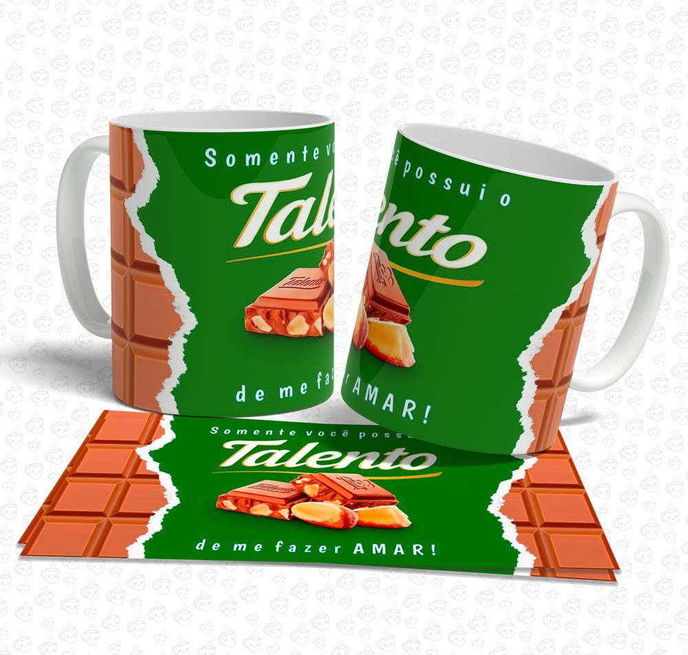 Caneca Somente Você Possui o Talento...