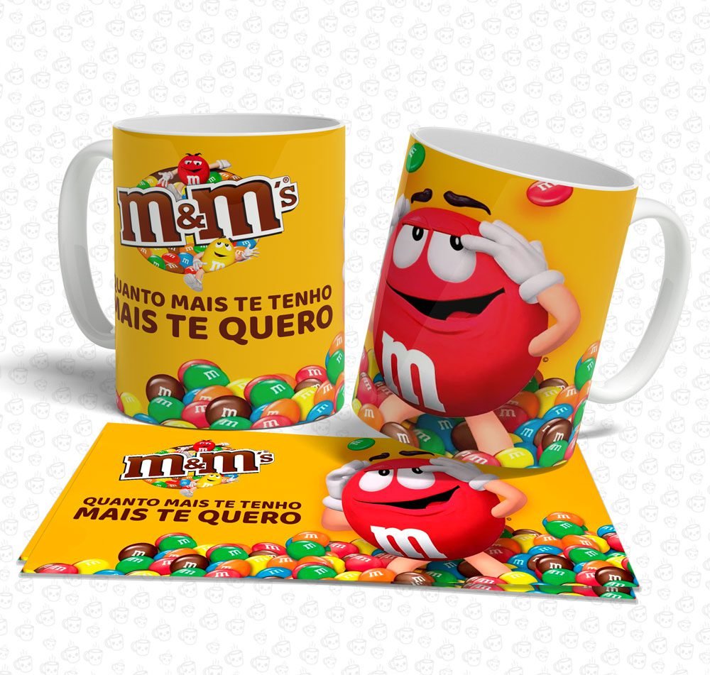 Caneca Quanto mais te Tenho Mais te Quero