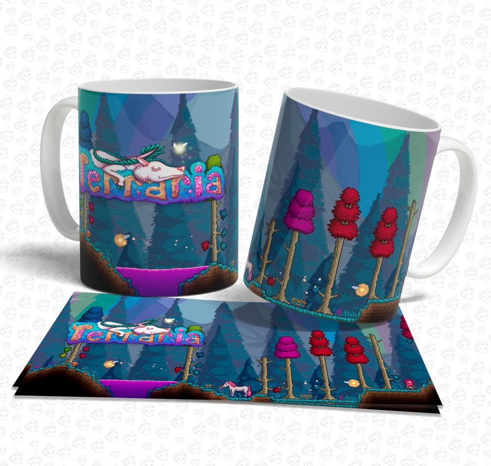 Caneca Terraria Hallow