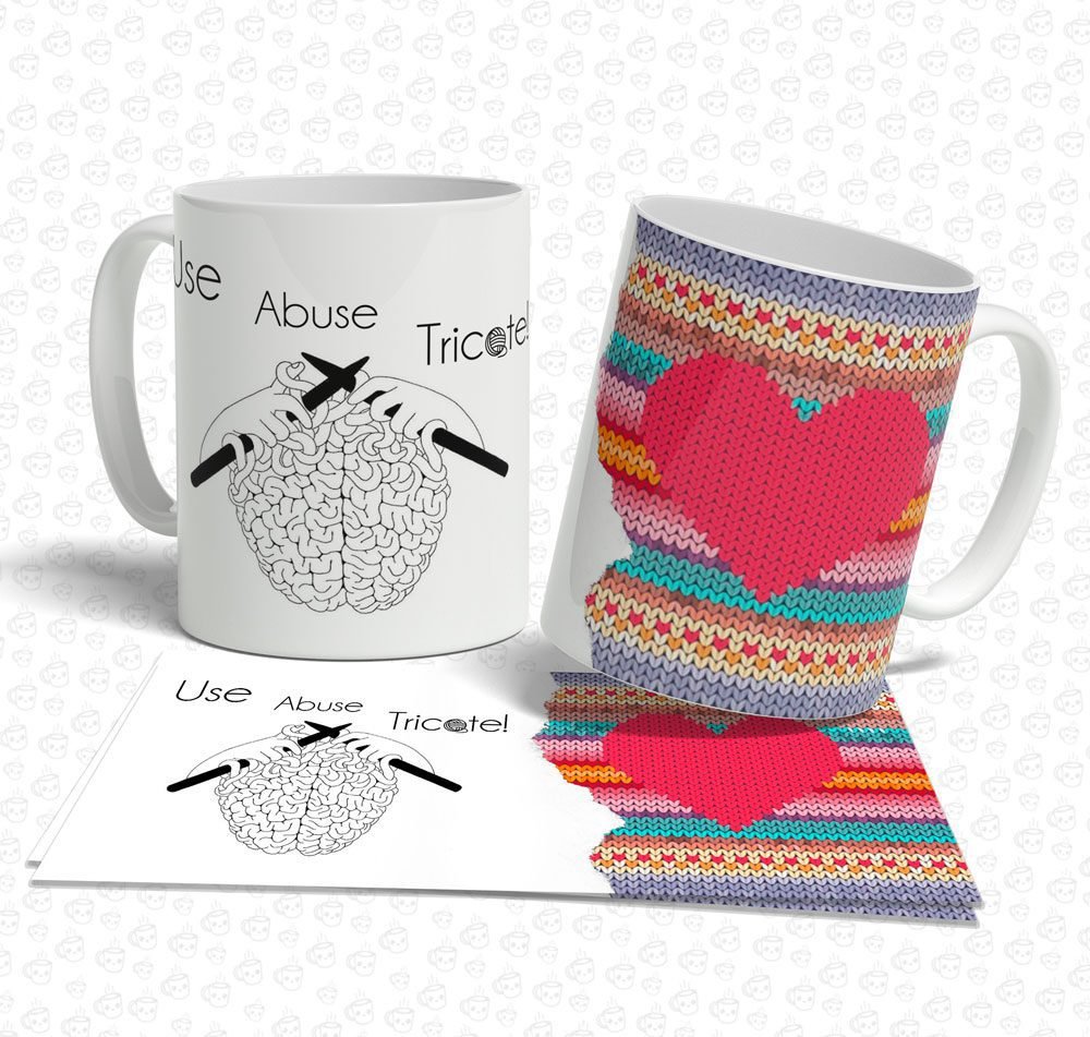 Caneca Use Abuse Tricote