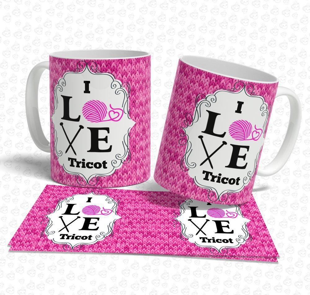 Caneca I Love Tricot
