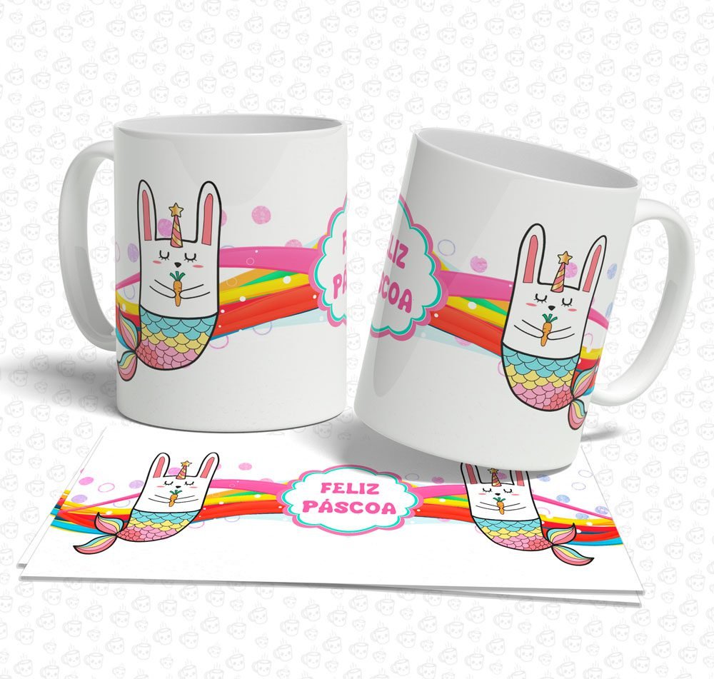Caneca Feliz Páscoa