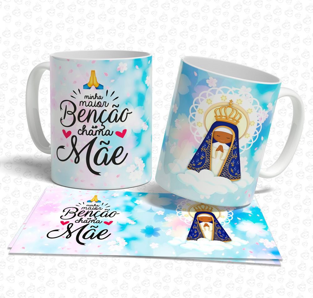 Caneca Caneca Minha Maior Benção se Chama Mãe