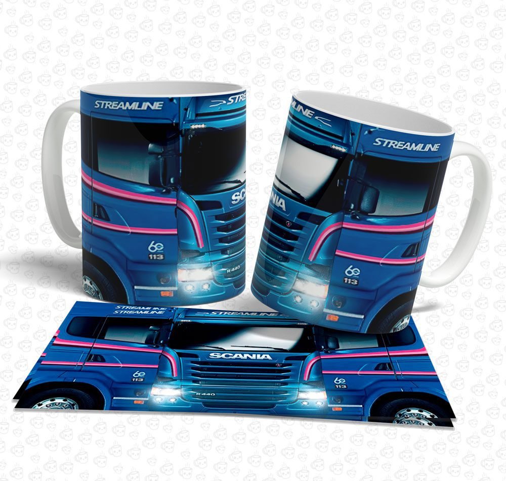 Caneca Caminhão Scania