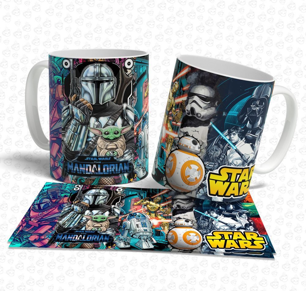Caneca Star Wars Mandalorian