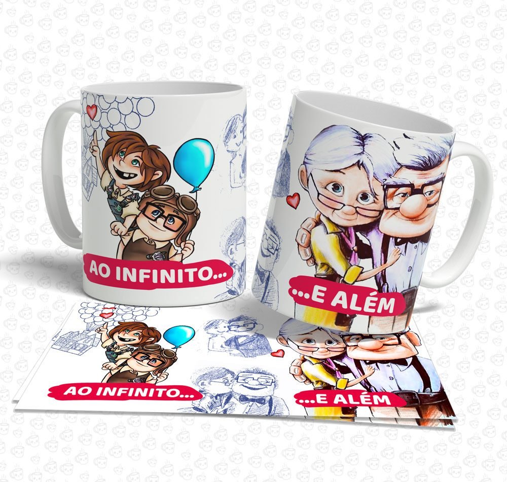 Caneca Ao Infinito e Além