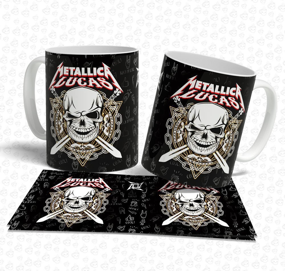 Caneca Metálica com Nome