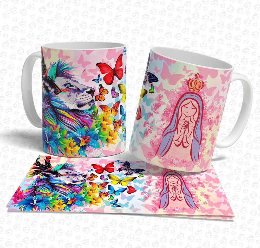 Caneca Nossa Senhora Leão