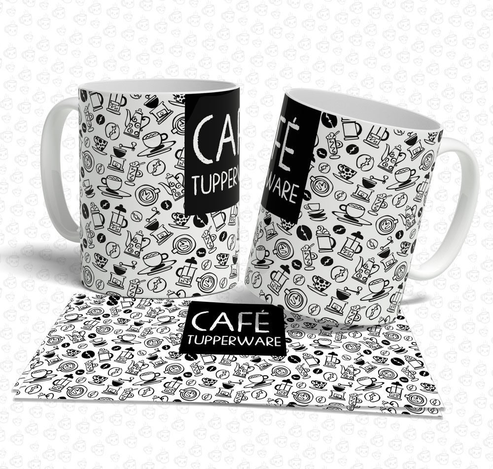 Caneca Café Tupperware