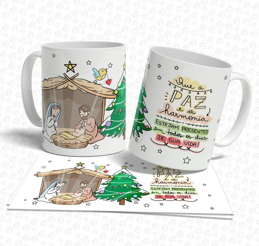 Caneca Que a Paz e a Harmonia...