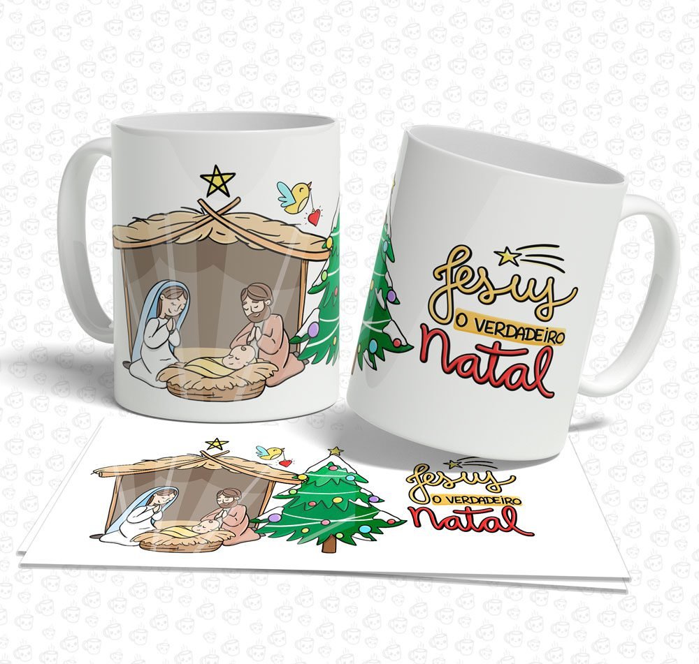 Caneca Jesus o Verdadeiro Natal