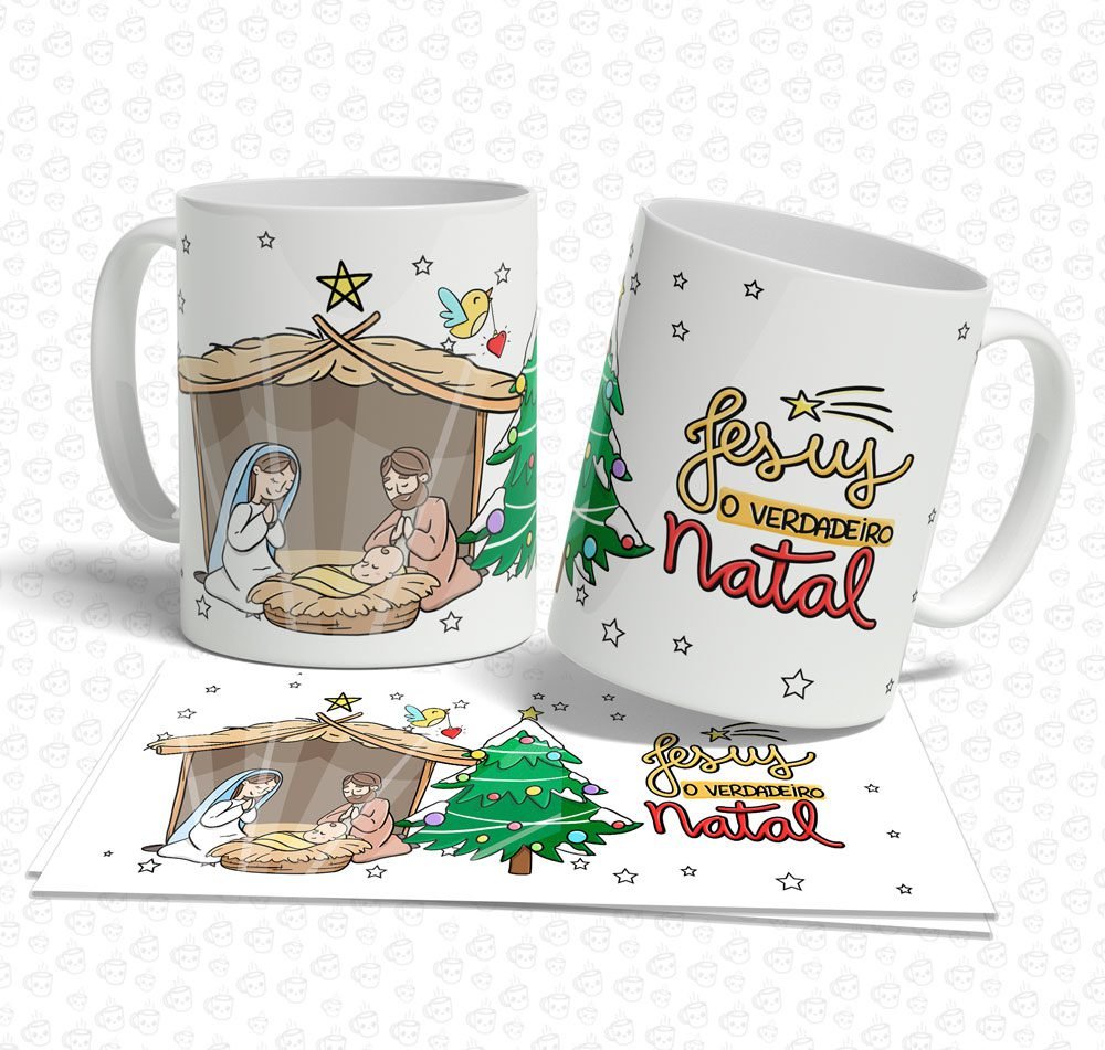 Caneca Caneca Jesus o Verdadeiro Natal