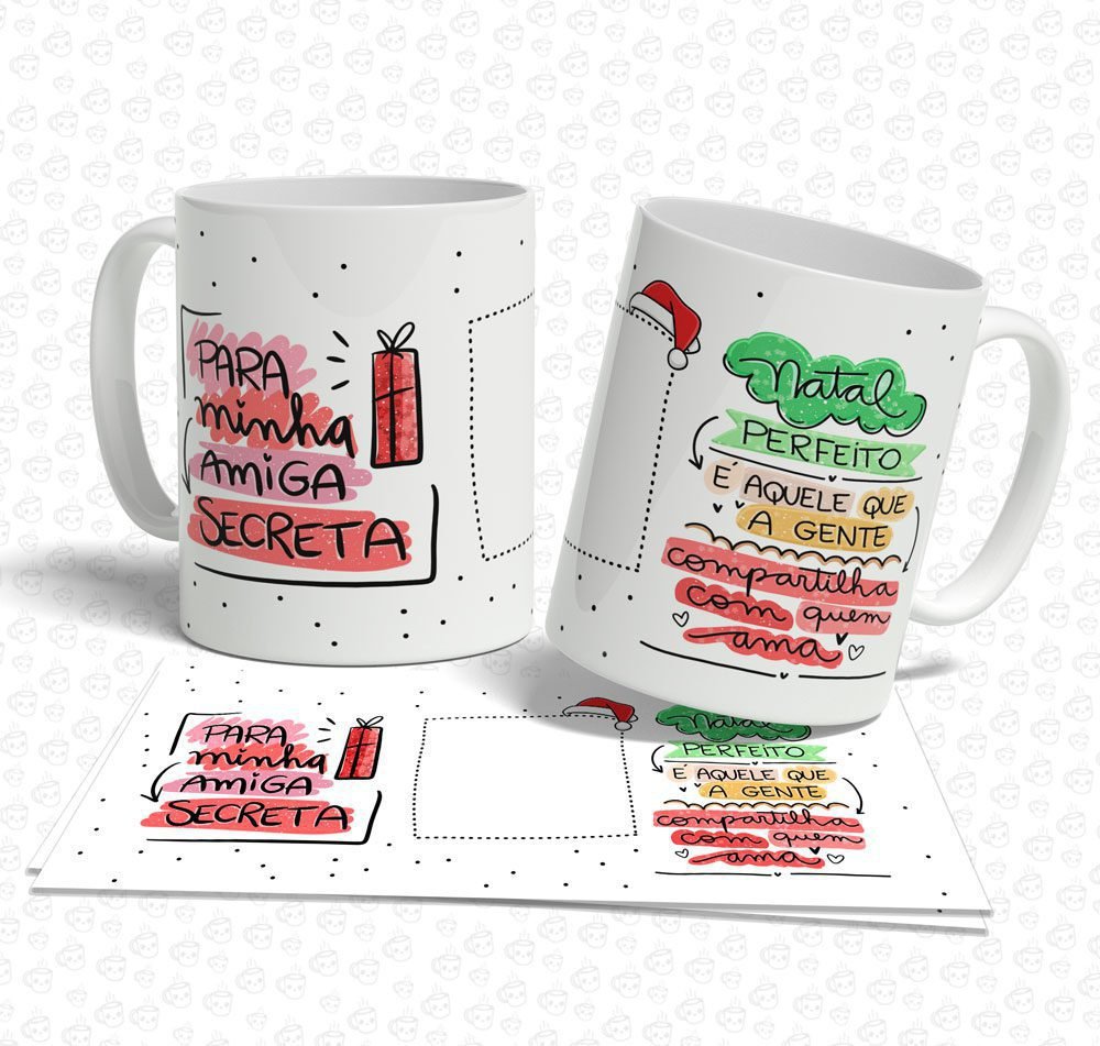 Caneca Natal Perfeito é Aquele...