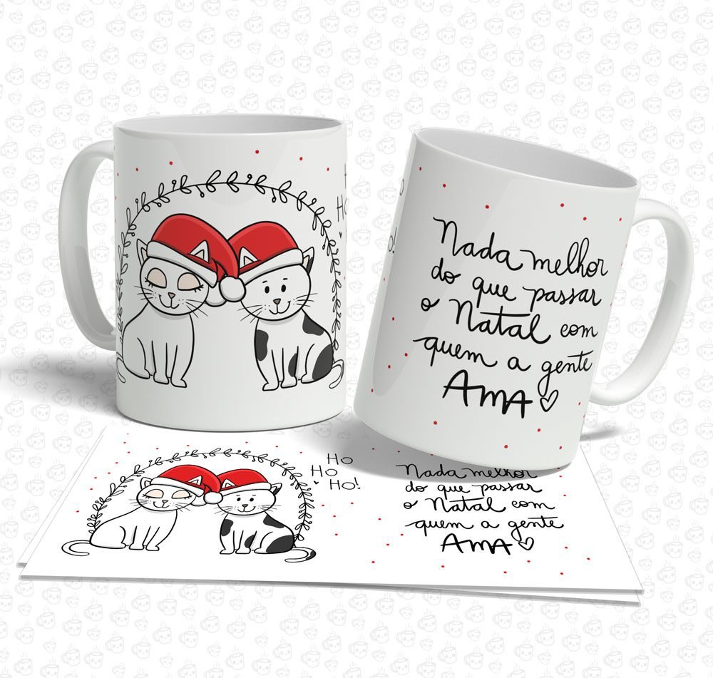 Caneca Nada Melhor do que Passar o Natal...