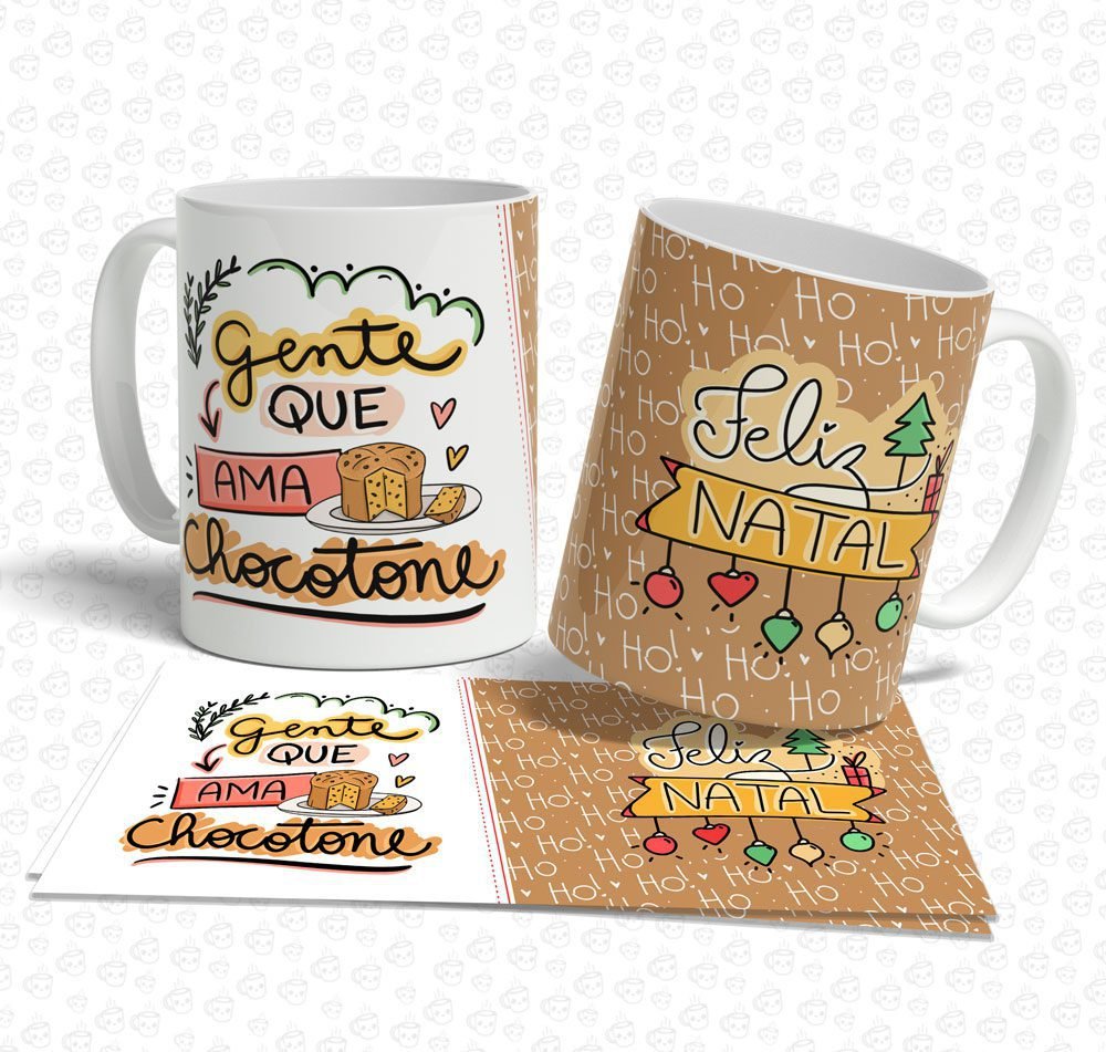 Caneca Gente que Ama Chocotone