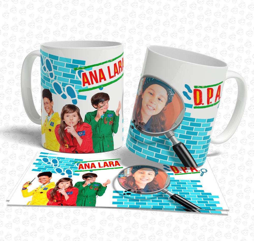 Caneca DPA com Nome e Foto