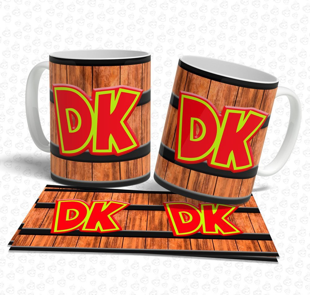 Caneca Donkey Kong Barril