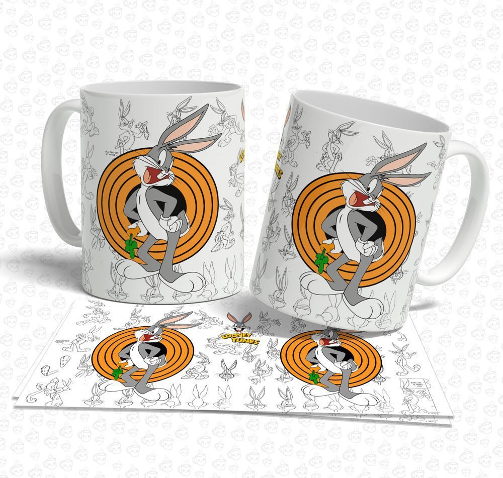 Caneca Looney Tunes Pernalonga