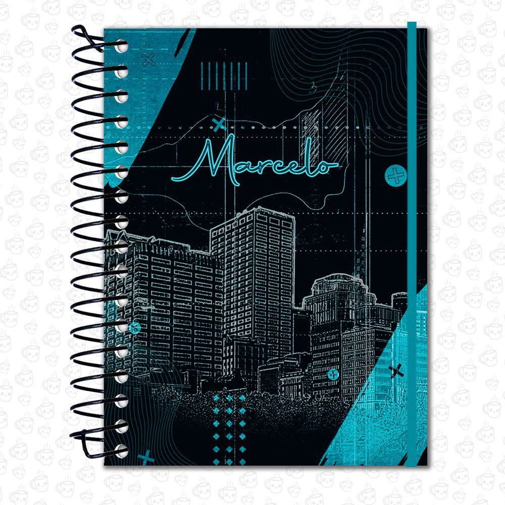 Caderno Espiral Cidades Modernas