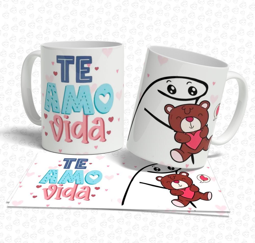 Caneca Flork Te Amo Vida