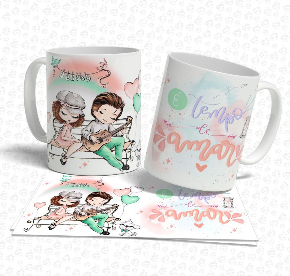 Caneca Tempo de Amar
