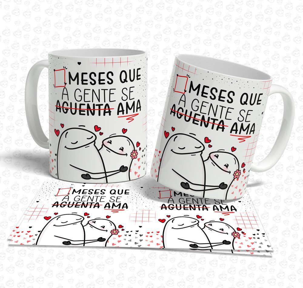 Caneca Flork Meses que a gente se ama