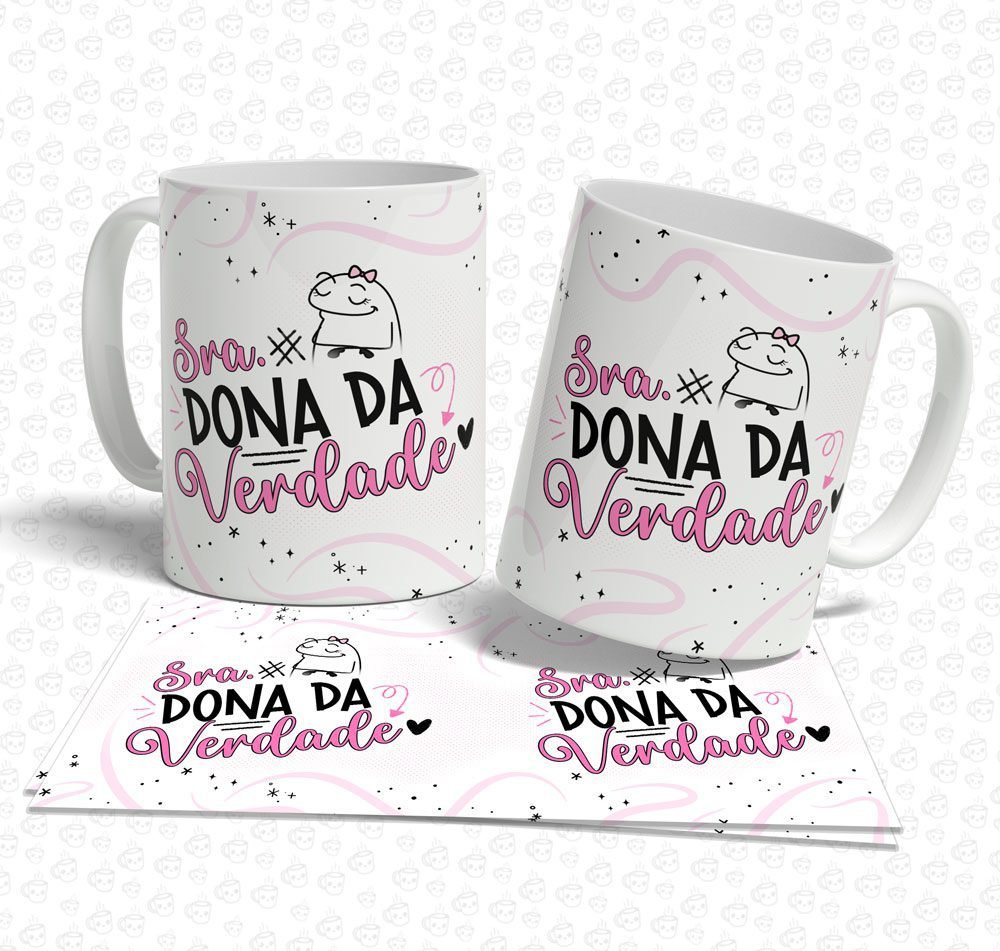 Caneca Flork Sra Dona da Verdade