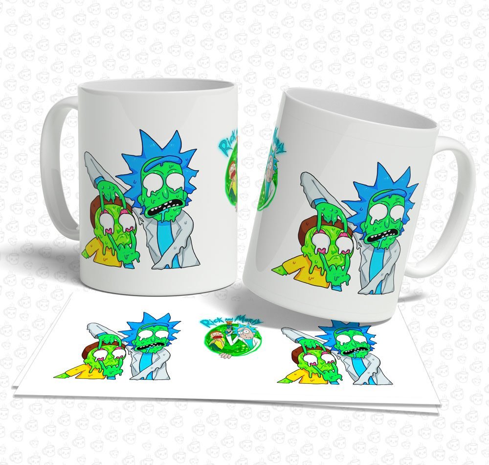 Caneca Rick and Morty
