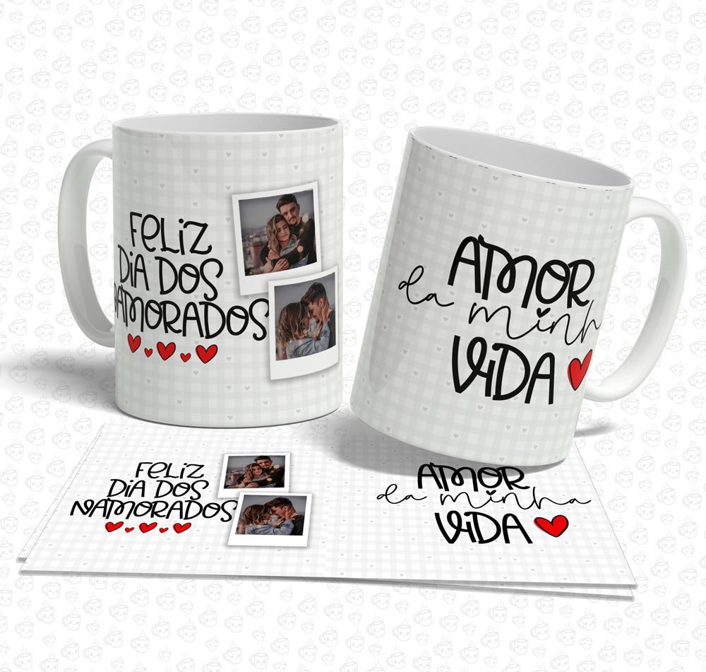 Caneca Feliz Dia dos Namorados