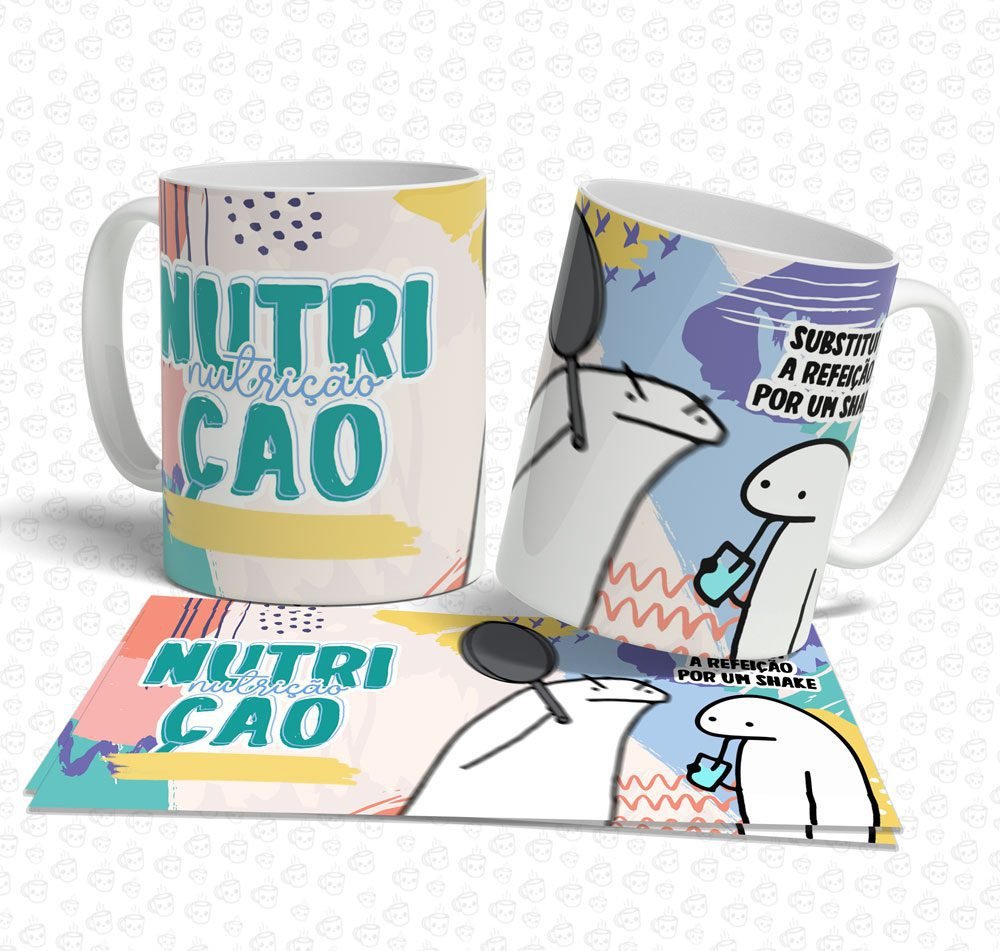 Caneca Flork Nutrição