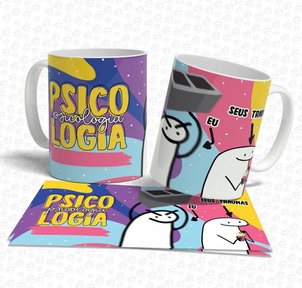Caneca Flork Psicologia