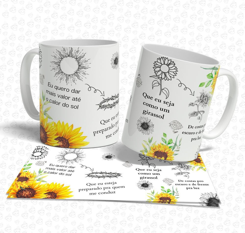 Caneca Eu quero dar mais valor até o calor do sol