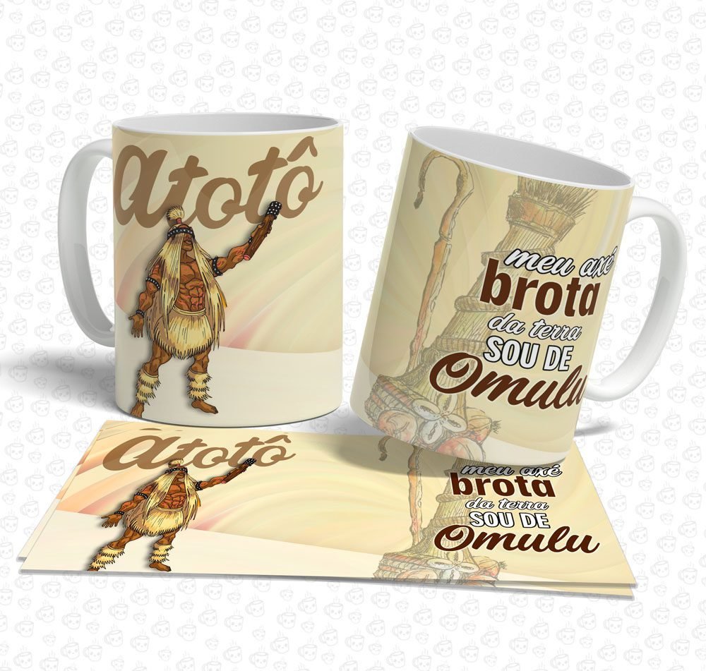 Caneca Orixás Omulu