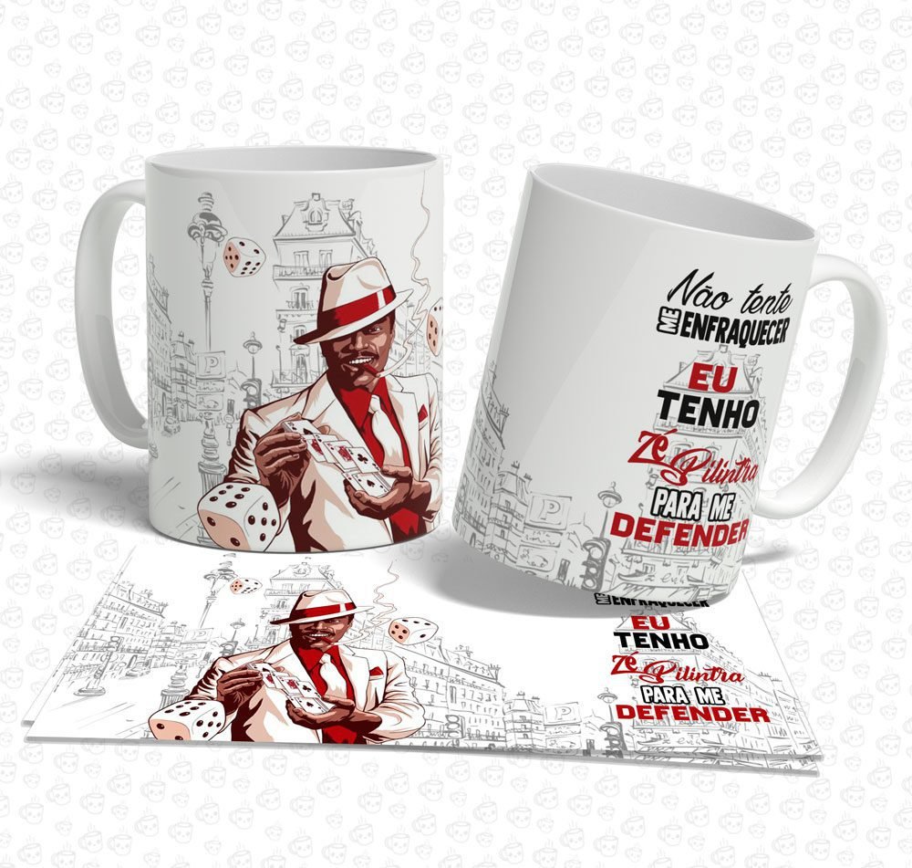 Caneca Orixás Zé Pilintra