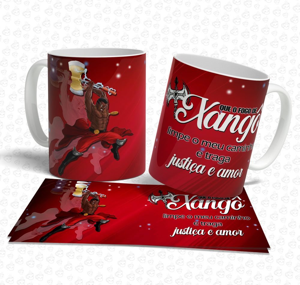 Caneca Orixás Xangô