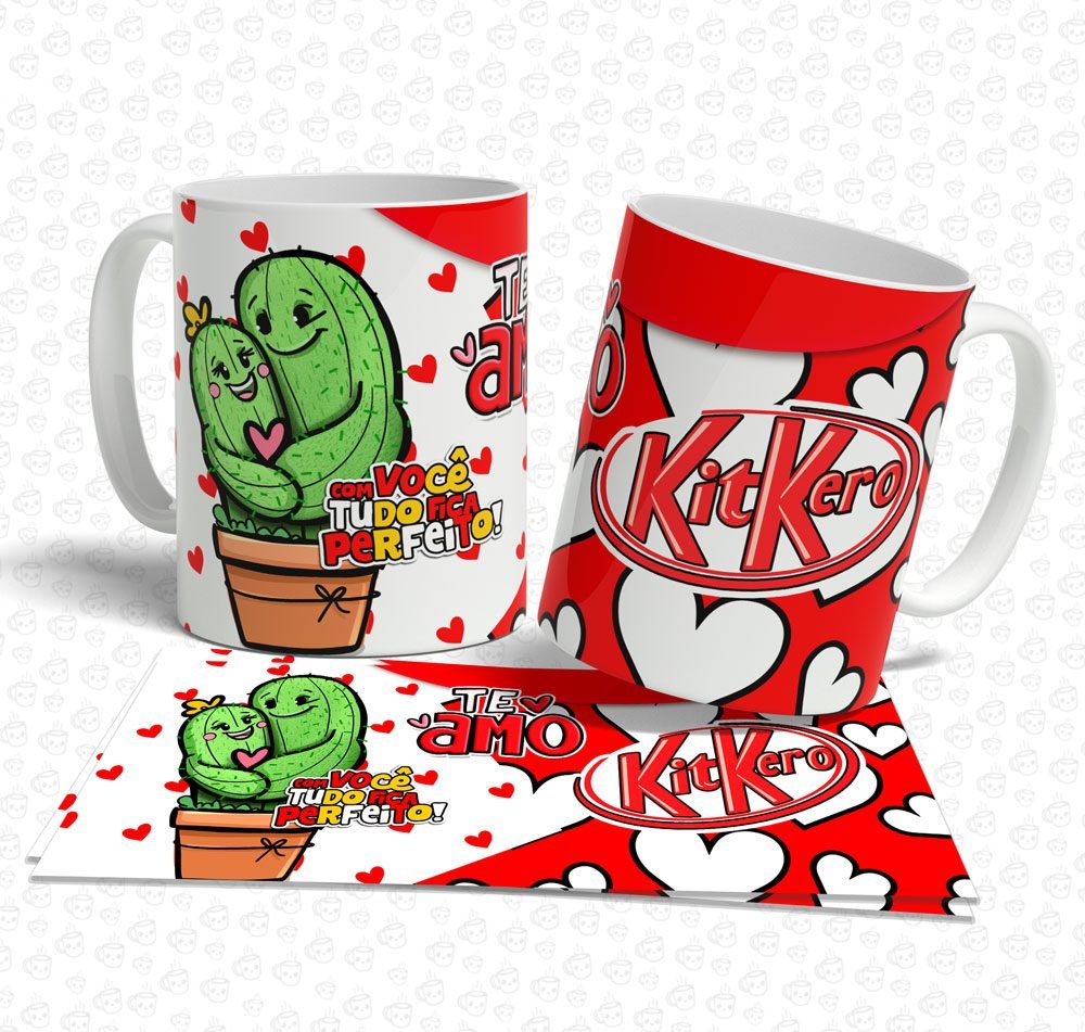 Caneca Te Amo KitKero