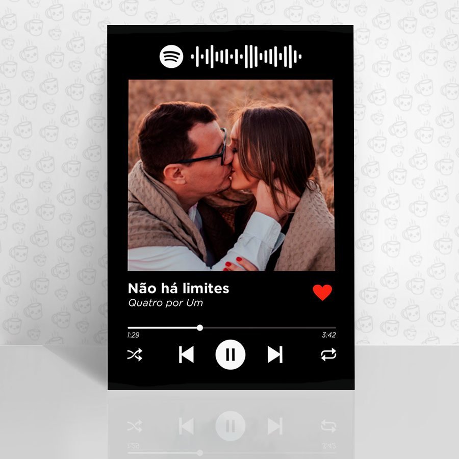 Placa Decorativa Spotify