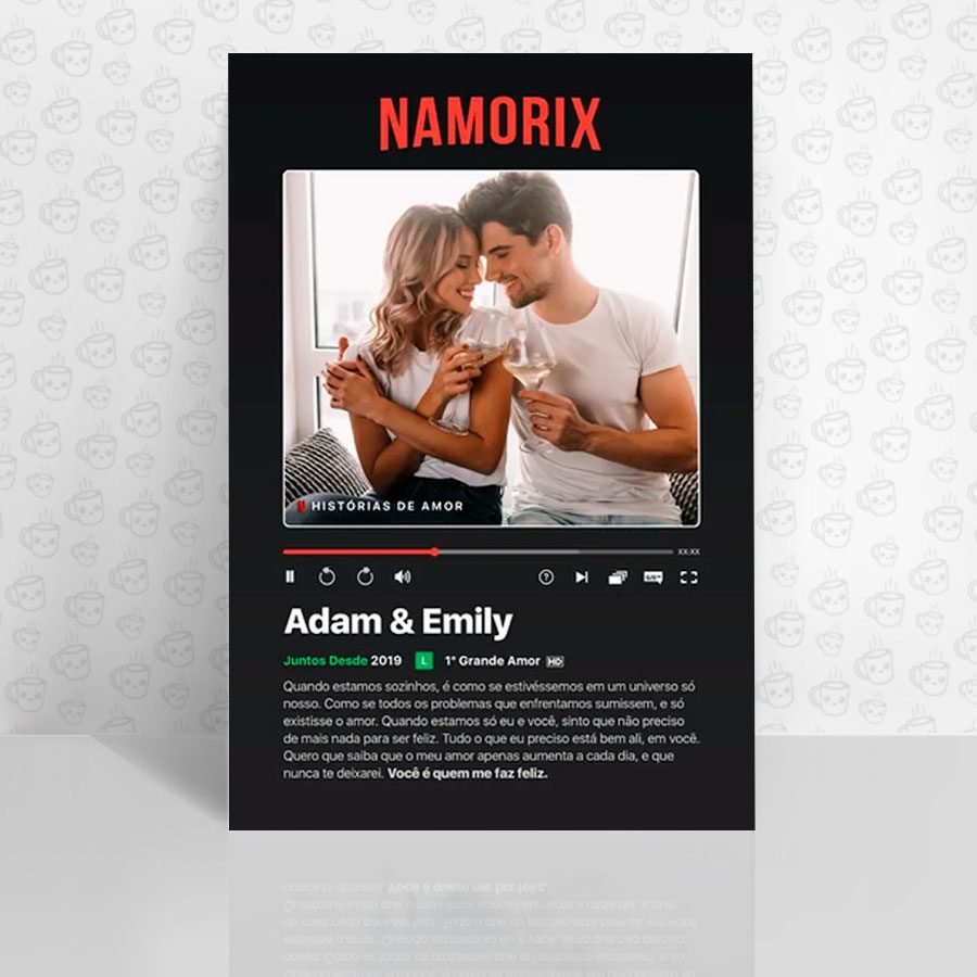 Placa Decorativa Namorix