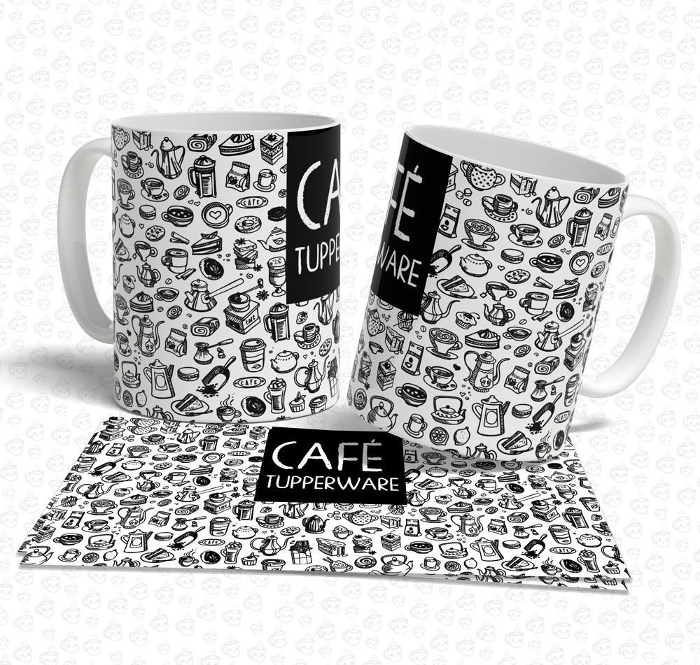 Caneca Café Tupperware