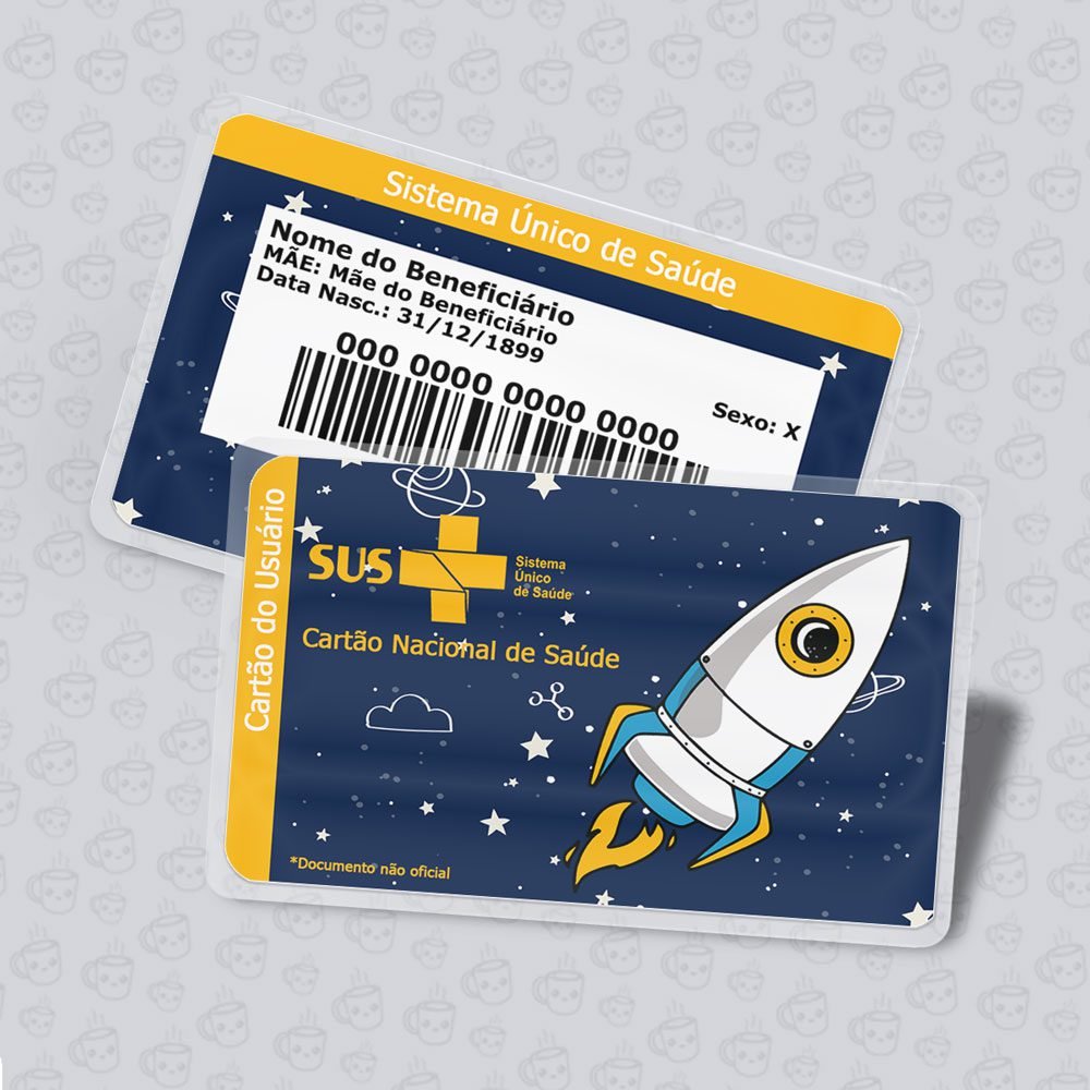 Cartão SUS Foguete