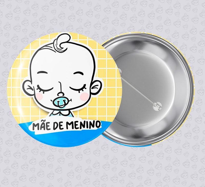 Botton Mãe de Menino